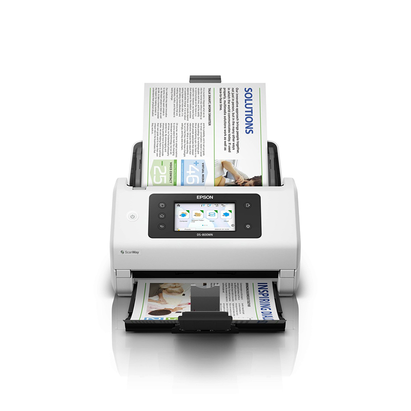 Epson DS-900WN EPIL Wireless High-Speed Duplex Document Scanner with Wi-Fi | Ethernet & OCR Support – Professional A4 Network Scanner for Business Documents | Receipts | ID Cards & Enterprise Office Workflows