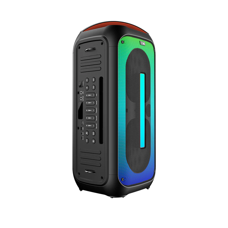 boAt PartyPal 320| 120-watt portable Bluetooth party speaker| Up to 6-7 hours of playtime| Dynamic LED lights| True Wireless Stereo mode