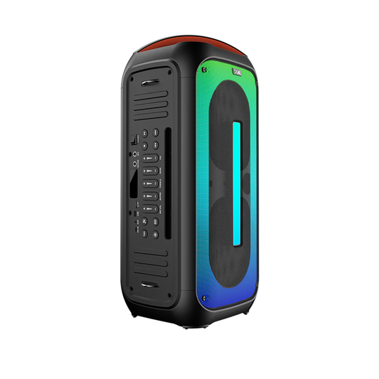 boAt PartyPal 320| 120-watt portable Bluetooth party speaker| Up to 6-7 hours of playtime| Dynamic LED lights| True Wireless Stereo mode