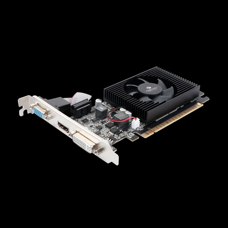 Zebronics Zeb GT 610 2GB DDR3 Graphics Card | NVIDIA GeForce GT 610 | 2GB DDR3 | PCIe x16 | HDMI, DVI & VGA | Low Profile