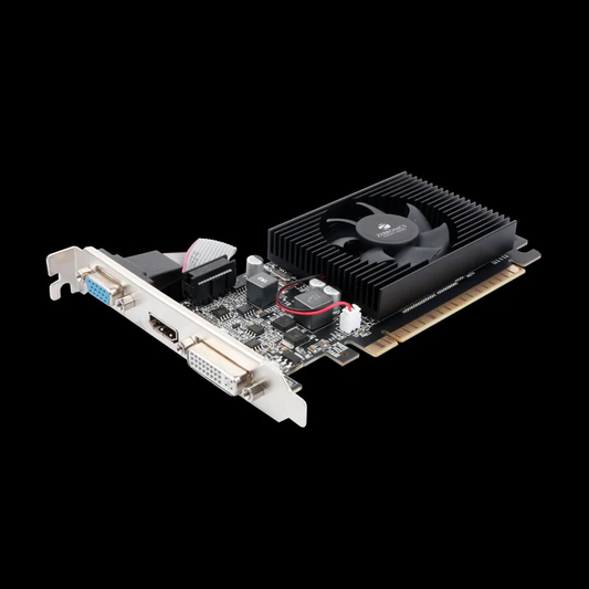 Zebronics Zeb GT 610 2GB DDR3 Graphics Card | NVIDIA GeForce GT 610 | 2GB DDR3 | PCIe x16 | HDMI, DVI & VGA | Low Profile