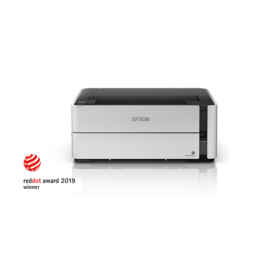 Epson EcoTank M1140 Monochrome Ink Tank Printer – Print Only | Duplex | USB | High Yield | Low Cost Black & White Business Printer