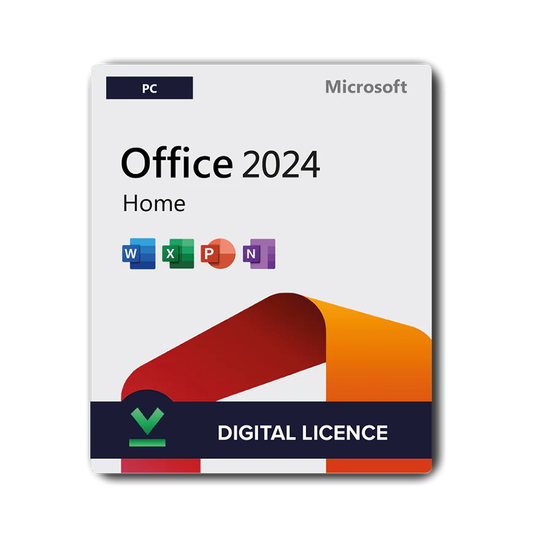 Microsoft Office Home 2024 | Digital ESD License | Word Excel PowerPoint OneNote | One-Time Activation | For PC & Mac"