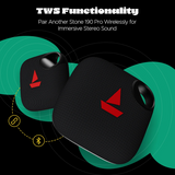 boAt Stone 190 Pro w/ 12 HRS Playback| TWS Feature & IPX6 Splash Resistance 5 W Bluetooth Speaker