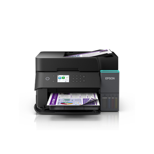 Epson EcoTank L6390 Wireless Ink Tank Printer All-in-One – Print Scan Copy Fax | ADF | Duplex | WiFi | Ethernet | USB | High Yield | Low Cost Office Printer
