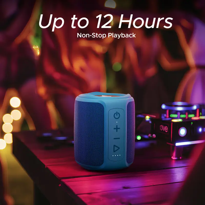 boAt Stone 352/358 Bluetooth Speaker with 10W RMS Stereo Sound| IPX7 Water Resistance| TWS Feature| Up to 12H Total Playtime| Multi-Compatibility Modes| Free Music Streaming on JioSaavn
