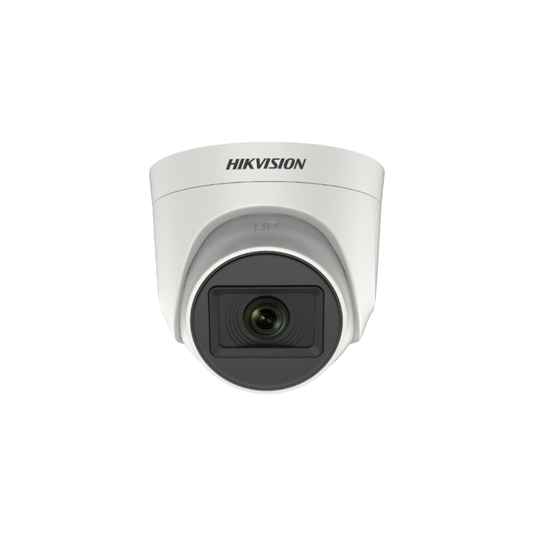 Hikvision 5MP Ultra-HD IR Wired CCTV Dome Camera| DS-2CE76H0T-ITPFS|Corded Electric| Outdoor usage| White