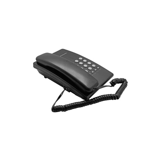 Panasonic KX‑TS400SX Corded Landline Phone |Desk & Wall Mountable with Mute|Flash| Redial| Pause|and Adjustable Ringer Volume