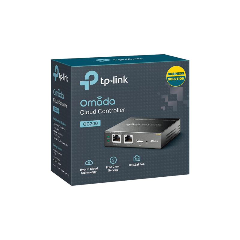 TP-Link Omada Cloud Controller - Metal| Bluetooth wireless communication| Up to 100 Omada access points| OC200