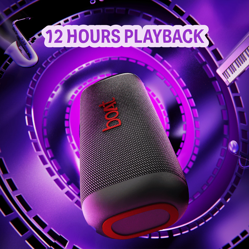 boAt Stone Arc Pro| Spatial Audio| 25W Signature Sound| 58mm Drivers| Upto 12 Hrs Battery| Broadcast & App Support| Bluetooth Speaker| Wireless Speaker| Portable Speaker