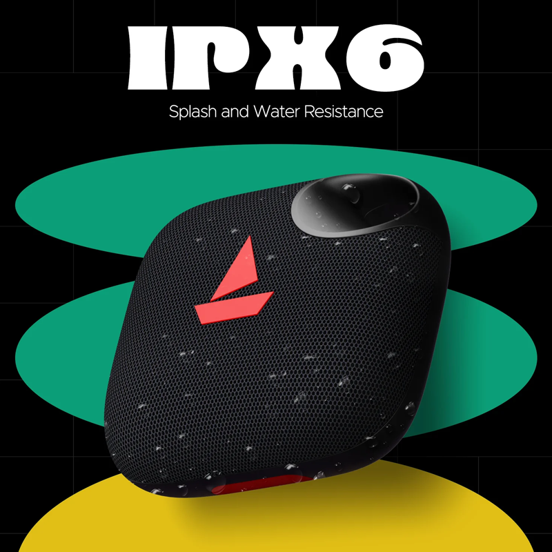 boAt Stone 190 Pro w/ 12 HRS Playback| TWS Feature & IPX6 Splash Resistance 5 W Bluetooth Speaker