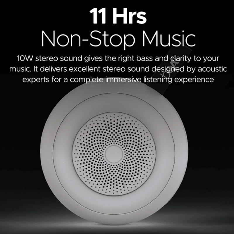 boAt Stone 135 Portable Wireless Speaker with 5W RMS Immersive Sound| IPX4 Water Resistance| True Wireless Feature| Up to 11H Total Playtime| Multi-Connectivity Modes With Type C Charging