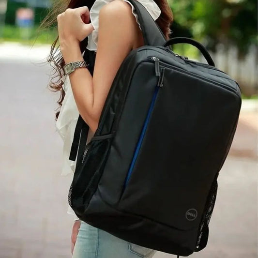 Dell Laptop Bag with Padded Laptop Compartment, Durable Polyester, Multiple Pockets, Fits 14″–16″ Laptops – Ideal for Office, Travel, and Daily Commute