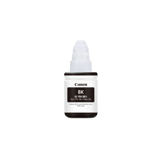 Canon GI-790 Black Ink Bottle |135ml | High-Yield Original Ink Refill for Canon G Series Printers | Smudge-Resistant| Vivid |Long-Lasting Prints | Ideal for Home and Office Use