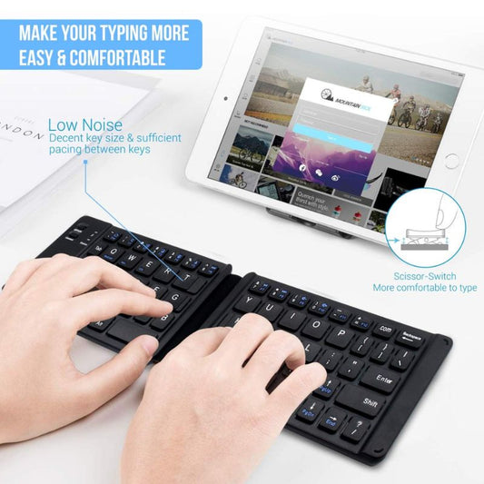 Portronics PRO 973 Chicklet Wireless Keyboard | Slim, Quiet Keys with Multimedia Shortcuts | 2.4 GHz Wireless USB | Compact & Stylish for Windows & Mac