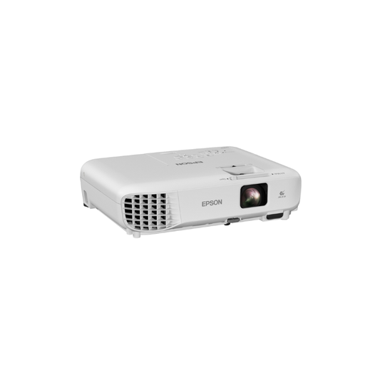 Epson EB-W06 Business Projector | WXGA Resolution | 3LCD Technology | 3700 Lumens Brightness | HDMI Connectivity | Ideal for Office & Classroom Presentations