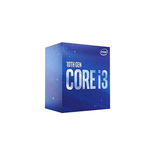 Intel Core i3|10100F 10th Gen Desktop Processor |4-Core |8-Thread|Up to 4.3 GHz Turbo| LGA1200 Socket| DDR4 Support| High-Efficiency CPU for Budget Gaming & Office PCs