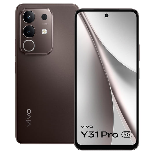 vivo Y31 Pro 5G |8GB RAM, 256GB Storage|6.72" inch Display|50 MP + 2 MP Rear Camera | 8 MP Selfie Camera|6500 Mah battery