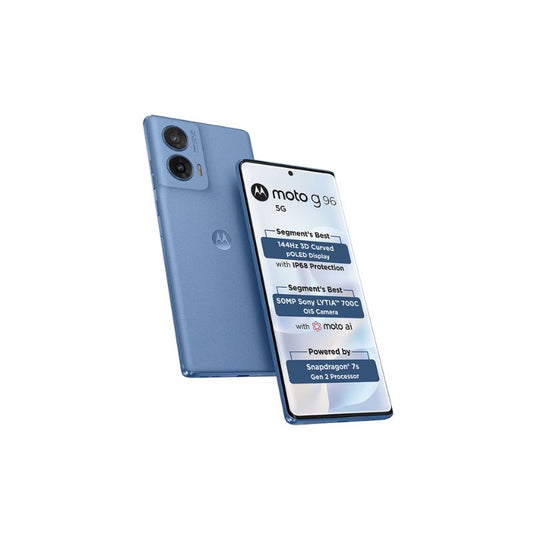 MOTO G96 Smartphone (8GB RAM + 128GB Storage) – Powerful 4G/5G Performance| Vibrant Display|Advanced Camera| Long-Lasting Battery| and Enhanced Audio Experience
