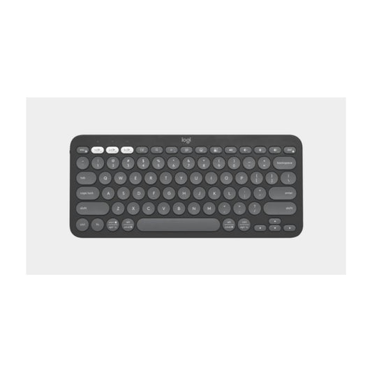 Logitech Pebble Keys 2 K380 Wireless Keyboard & Mouse Combo | Bluetooth & USB Receiver | Silent Typing | Multi-Device Pairing | Slim Portable Design"