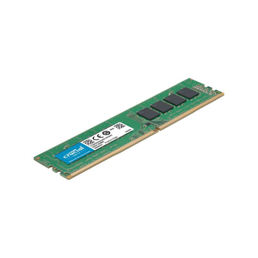 Crucial 8GB DDR4 RAM | 3200MT/s Desktop Memory | PC4-25600 Single Channel UDIMM | Non-ECC Unbuffered | Compatible with Intel & AMD Motherboards | Limited Lifetime Warranty