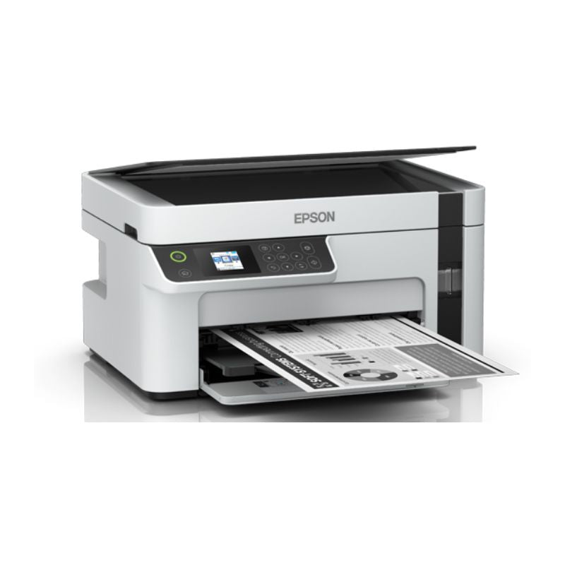 Epson EcoTank M2120 Monochrome InkTank Printer | Print, Scan & Copy with ADF | High-Yield Low-Cost Mono Printing | PrecisionCore Heat-Free Technology | Wi‑Fi & USB | Compact for Home & Small Office