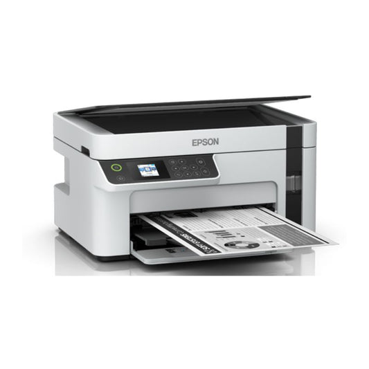 Epson EcoTank M2120 Monochrome InkTank Printer | Print, Scan & Copy with ADF | High-Yield Low-Cost Mono Printing | PrecisionCore Heat-Free Technology | Wi‑Fi & USB | Compact for Home & Small Office