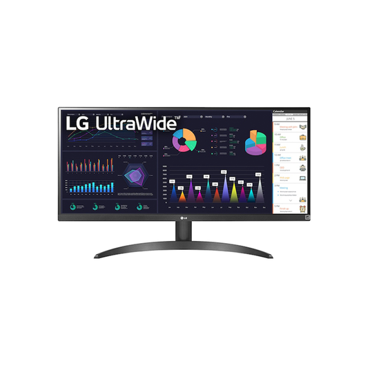 LG 29WQ500 29 inch (73.66 cm) | IPS| Ultrawide FHD 2560 x 1080| 100Hz| 1ms| AMD Free Sync| HDR10|  OnScreen Control| Dual Controller| 3-Side Virtually Borderless| Dynamic Action Sync Monitor