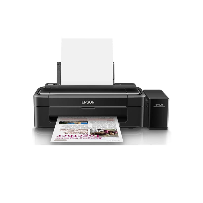 EPSON EcoTank L130 Single Function InkTank Printer| Black| Print| USB| Color printing| 1-year warranty or 15,000 prints