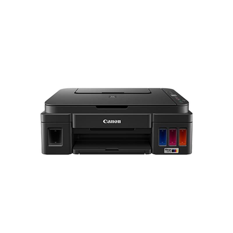 Canon Pixma G2010 All-in-One Ink Tank Color Printer| Black| Print, Scan & Copy| USB| Color printing| 1-year onsite warranty or a limit of 15,000 prints