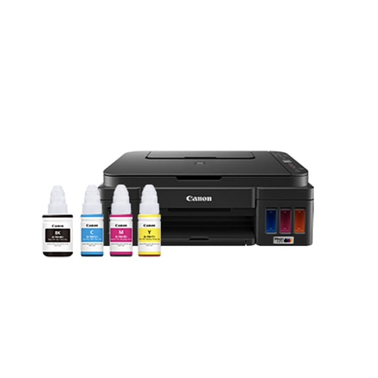 Canon Pixma G3010 All-in-One Wireless Ink Tank Color Printer| Black| Print, Scan & Copy| USB and Wi-Fi| Color printing| one year or 15,000 prints warranty