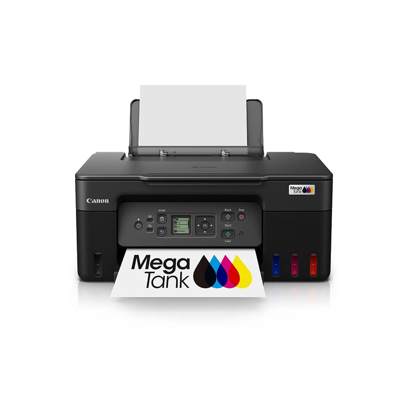 Canon PIXMA MegaTank G3770| Print, Scan, Copy| USB & Wi-Fi| Color printing| 2-year standard onsite warranty or 30,000 prints