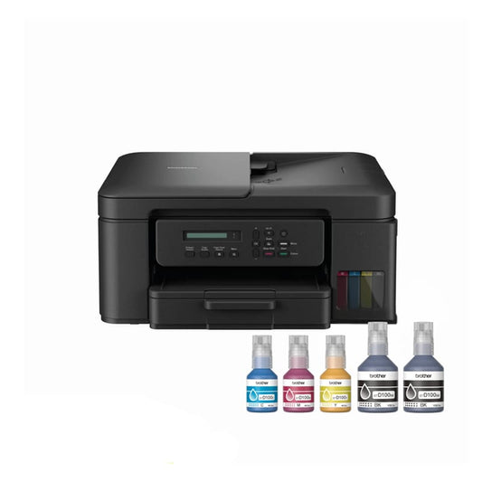 Brother DCP-T730DW All-In-One Ink Tank Printer| Black| Print, Scan, Copy| Wi-Fi, USB 2.0| Color printer| 1 year or up to 50,000 pages warranty