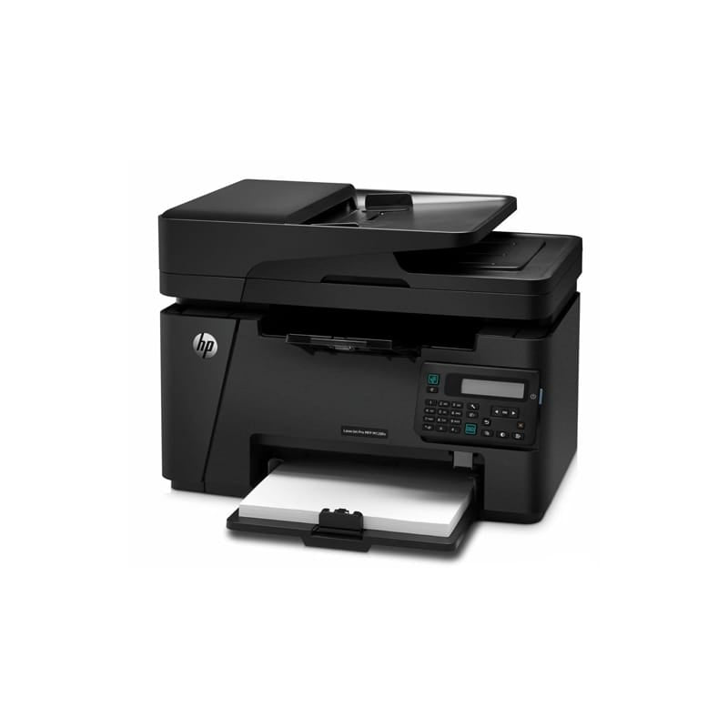 HP LaserJet Pro MFP M128fn Printer| Black| Print, copy, scan &fax| USB, Ethernet| Monochrome printer| 1-year warranty