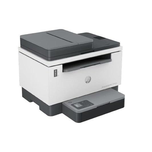 HP LaserJet Tank MFP 2606sdw Printer| White and gray| Print Copy, Scan, Duplex, ADF| Wi-Fi, Ethernet &USB| Monochrome printer| 1-year limited hardware warranty