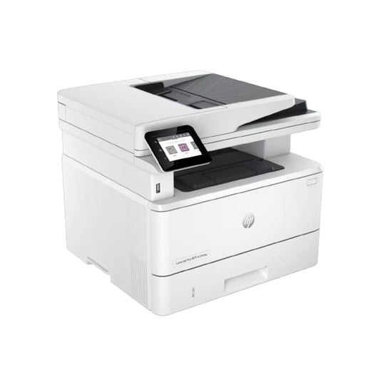 HP LaserJet Pro MFP 4104dw Printer| White| Print, copy, scan| Wi-Fi, Ethernet, and USB| Monochrome printer| 1 yaer warranty