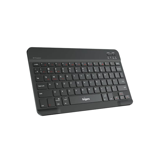 FINGERS BT-Freedom Bluetooth Keyboard| Black| Multi-device Keyboard| 720 hr Run time| 1 Year warranty
