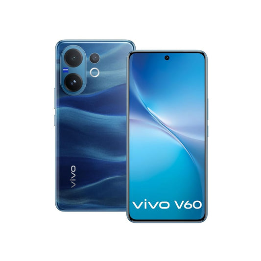 Vivo V60 5G |8GB RAM, 256GB Storage|6.77" inch Slim Quad Curved AMOLED capacitive multi-touch Display|6500 Mah battery