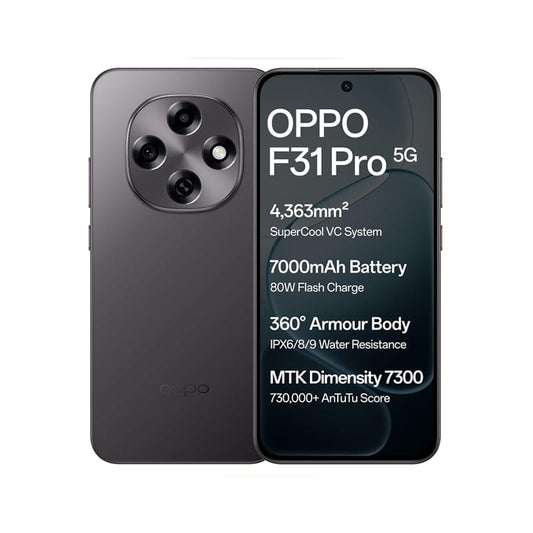 Oppo F31 Pro 5G |8GB RAM, 128GB Storage| 6.57" AMOLED flexible display| 50 MP Main Camera| 32 MP Front Camera| 7000mAh battery