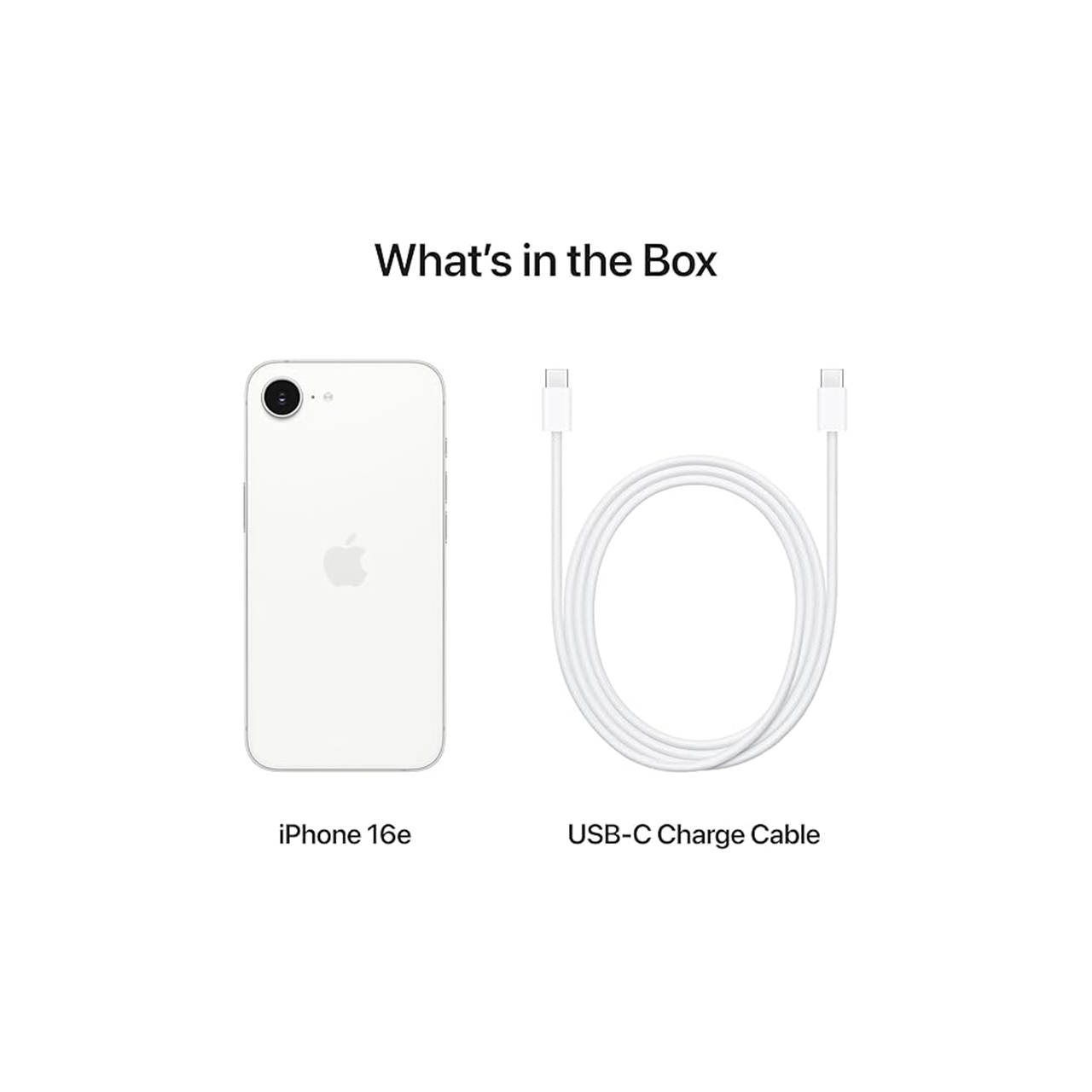 Apple iPhone 16e 256 GB 5G Smartphone A18 Bionic Chip 48MP Fusion Camera USB‑C Super Retina XDR OLED Display