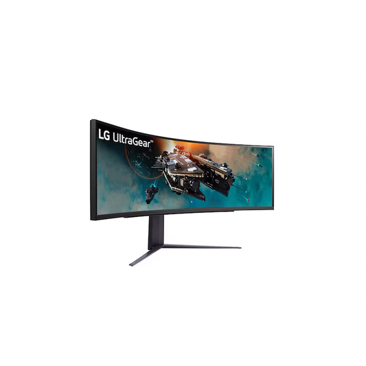 LG 49GR85DC  49"Inch Curved Ultra gear™ Dual QHD (5120 x 1440)|1m| 240Hz Gaming Monitor with Vesa DisplayHDR 1000| Premium Gaming Display| AMD FreeSync|DCI-P3 95% (Typ.)| HDMI| DP| Speakers| Black