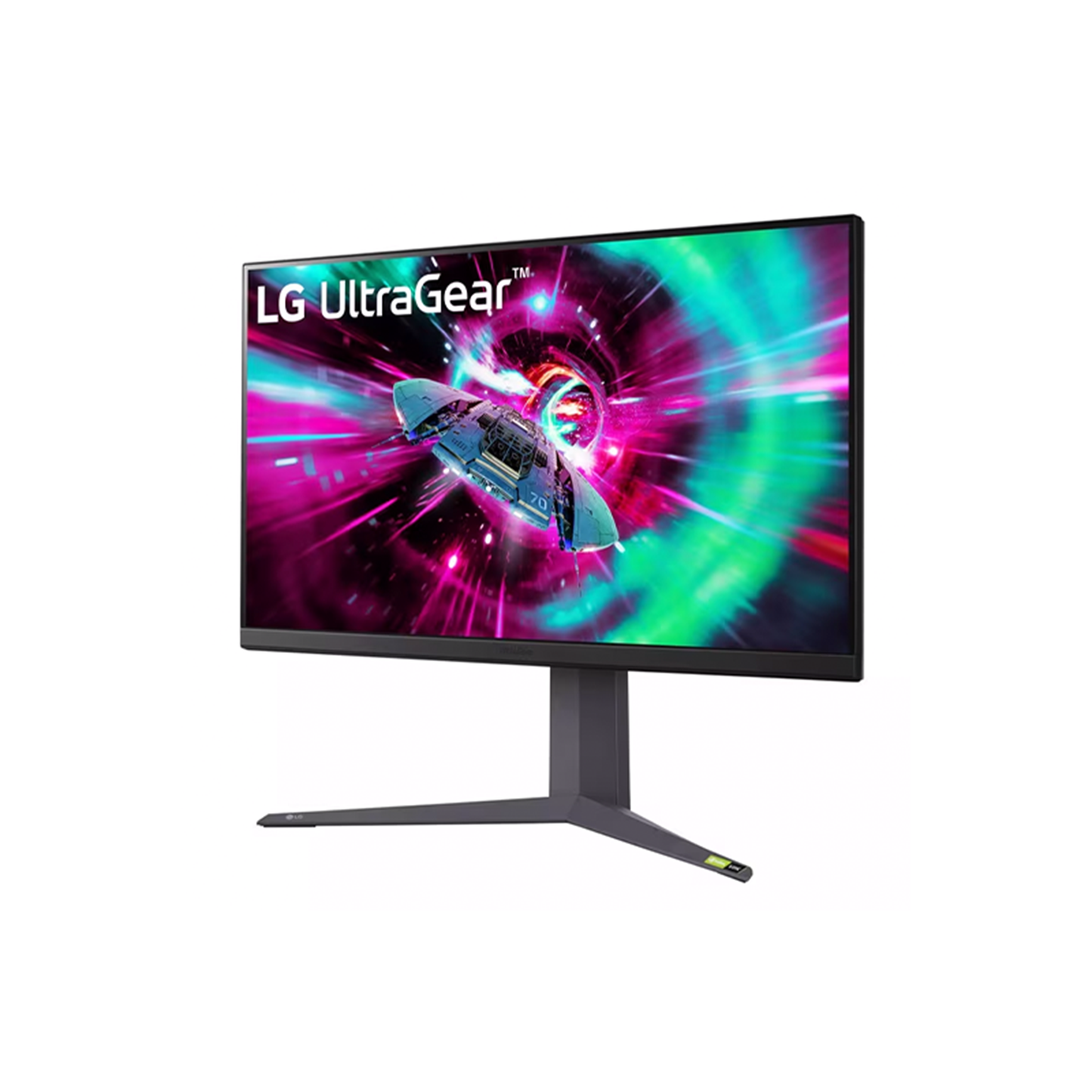 LG 32GR93U-B.ATR 32 Inch Ultra Gear| 4K UHD |1ms|44Hz Gaming Monitor| HDMI 2.1 with 4-Pole Headphone out|3-Side Virtually Borderless Design| Tilt| Height| Pivot Adjustable Stand