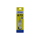 Epson 673 Yellow Ink Bottle| 70 ml |Genuine High-Yield Refill Ink for Epson Eco Tank Printers| Vibrant and Long-Lasting Color Output| Compactible for Epson printers