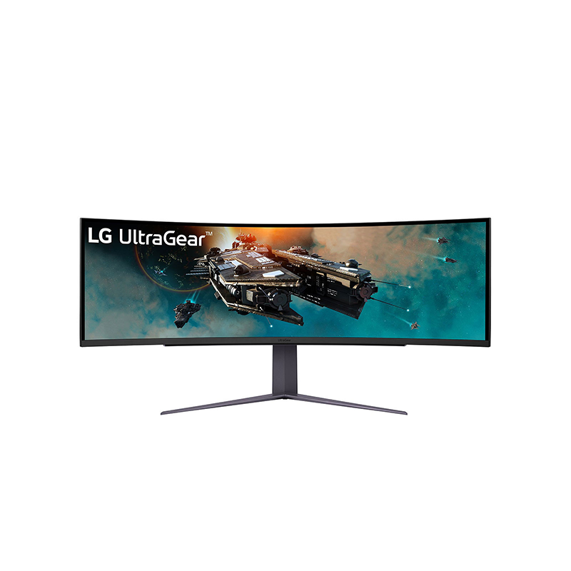 LG 49GR85DC  49"Inch Curved Ultra gear™ Dual QHD (5120 x 1440)|1m| 240Hz Gaming Monitor with Vesa DisplayHDR 1000| Premium Gaming Display| AMD FreeSync|DCI-P3 95% (Typ.)| HDMI| DP| Speakers| Black