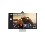 LG 43SQ700 43"Inch Ultrafine™ Smart Monitor |UHD 4K IPS (3840 * 2160) | HDR 10| Wireless Connectivity| webOS| AirPlay 2| USB Type-C (65W PD)| Speakers 10WX2| Magic Remote| HDMIx2| DP| HP Out