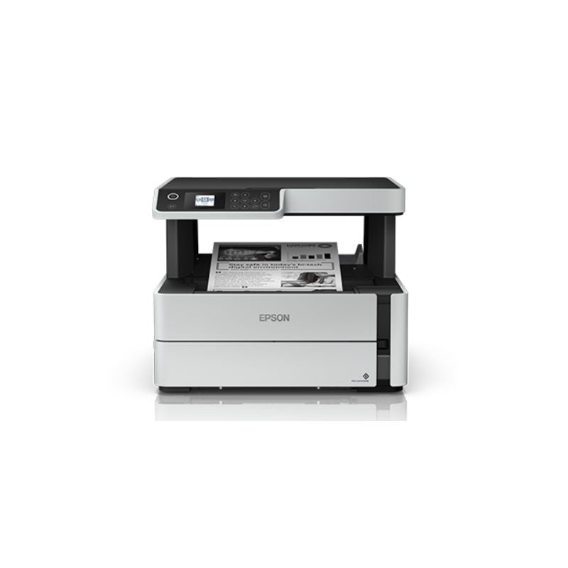 Epson | EcoTank M2140 | Monochrome All-in-One Duplex InkTank Printer | Print, Scan & Copy | Auto-Duplex | High-Yield Monochrome Printing | Low-Cost Business/Home Productivity