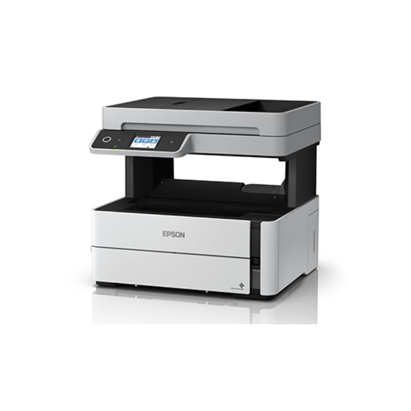 Epson EcoTank M3170 Monochrome All-in-One InkTank Printer | Print, Scan, Copy & Fax with ADF | High-Yield Low-Cost Mono Printing | Auto Duplex | Wi‑Fi, Wi‑Fi Direct & USB | Compact for Home & Office