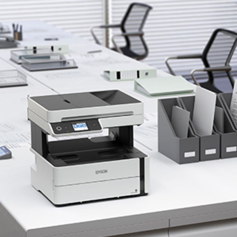 Epson EcoTank M3170 Monochrome All-in-One InkTank Printer | Print, Scan, Copy & Fax with ADF | High-Yield Low-Cost Mono Printing | Auto Duplex | Wi‑Fi, Wi‑Fi Direct & USB | Compact for Home & Office