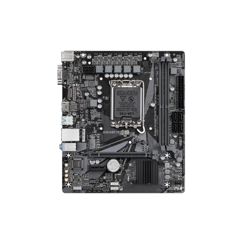 Gigabyte Intel H610M H V3 DDR4 Micro|ATX Motherboard |LGA1700 Socket| 12th/13th/14th Gen CPU Support| Dual-Channel DDR4| PCIe Expansion| High-Speed Connectivity & Reliable Power Design