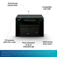 Canon imageCLASS MF3010 | Monochrome Multifunction Laser Printer | Print Scan Copy | Compact Office Printer